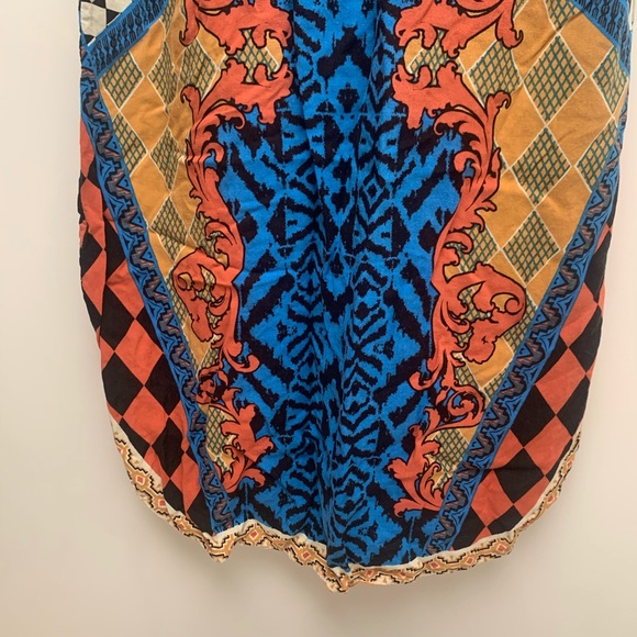 Billy by Flying Tomato Boho Print Festival Top S - Picture 7 of 8